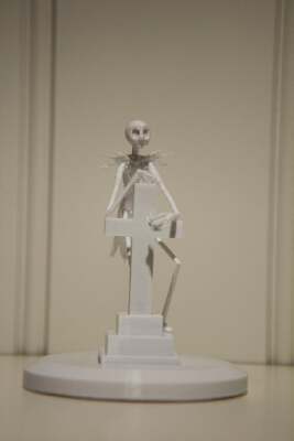 Jack Skellington With Tombstone | 3d print model