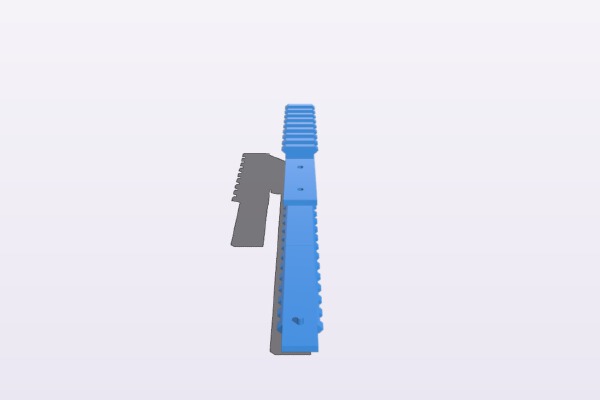 Top Rail Precision Revolver Dan Wesson 6" | 3d print model