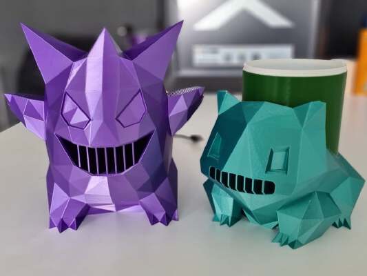 Pokemon Air Coolers - Gengar + Bulbasaur | 3d print model