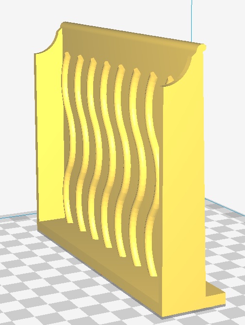 Squiggle Elegant Sponge or Soap dish v2!