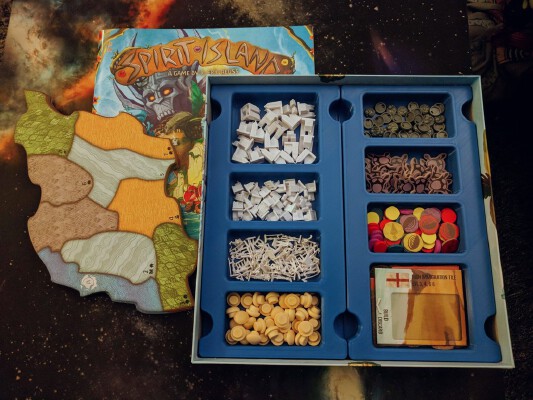 Spirit Island Board Game replacement box inserts | 3d print model