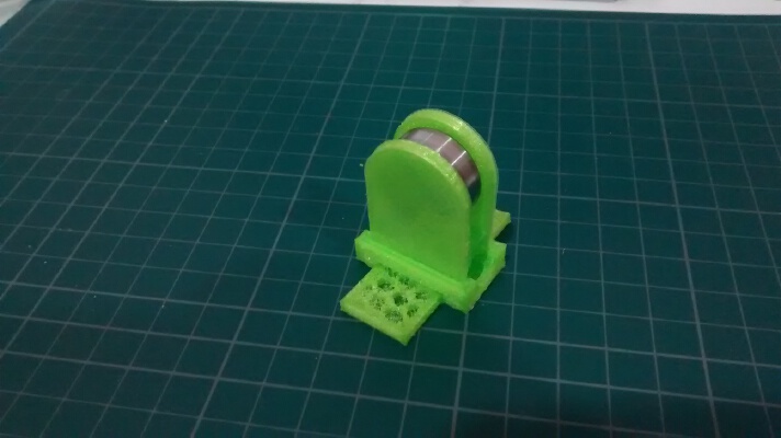 External small Filament spool support | 3d print model