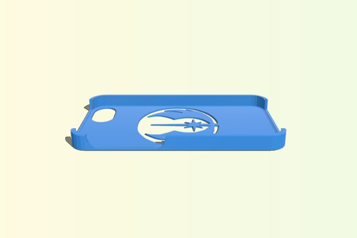Star Wars Jedi Academy Logo iPhone 5_5S Case