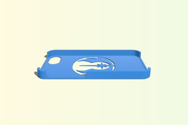 Star Wars Jedi Academy Logo iPhone 5_5S Case | 3d print model