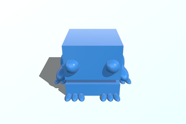 Cube Frog | 3d print model