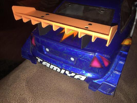 RC-CAR REAR SPOILER SCALE 1:10 | 3d print model