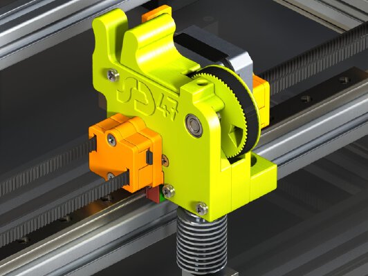  SB47 Extruder Mount (for the CoreXY Frame v.2.x) | 3d print model
