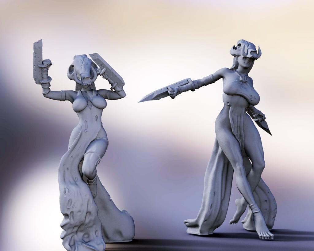 Flenz and Narux, Anchorites of Talos