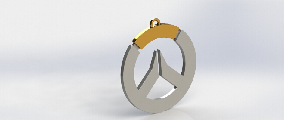 Overwatch keychain | 3d print model