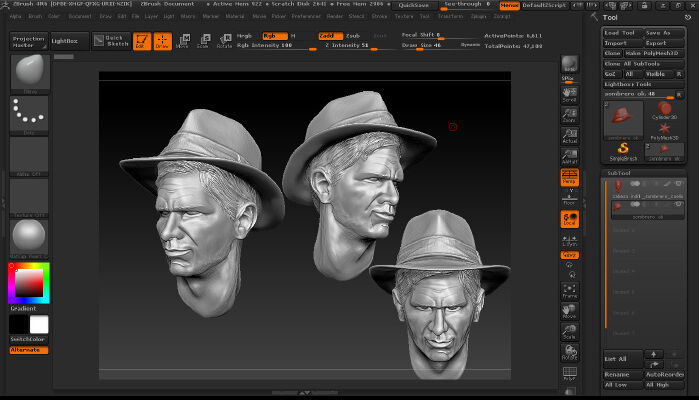 Indiana jones cabeza | 3d print model