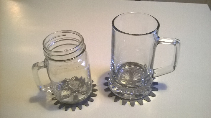 Gear coaster remix | 3d print model