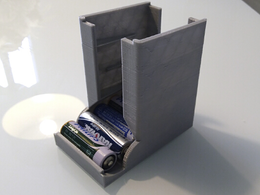 Battery Dispenser AA and AAA - Remixed | 3d print model