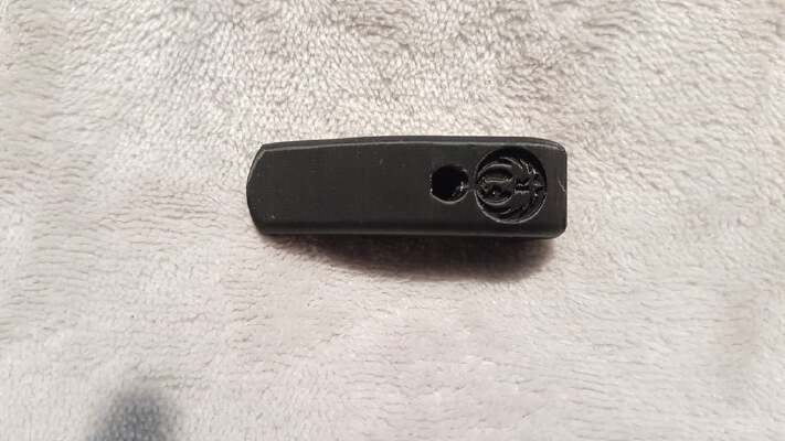 Ruger MK IV 22_45 Tactical enhanced magazine pad | 3d print model