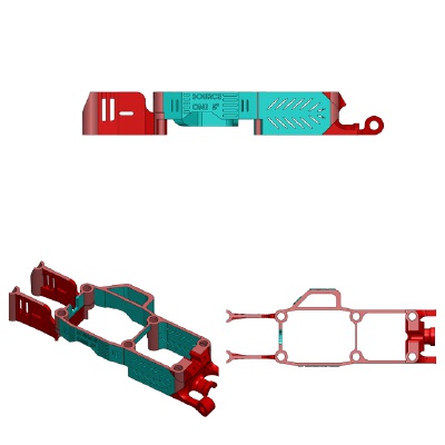 TBS SourceOne - Body-Shell and accessories | 3d print model