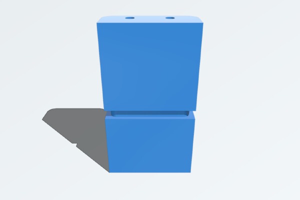 2xAA Battery Box | 3d print model