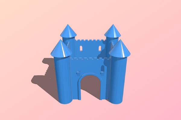 castel | 3d print model
