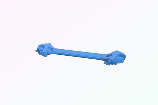 Doubtfull Double Bahco | 3d print model