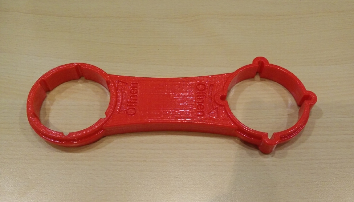 disinfection liquid canister opener (Ecolab) | 3d print model