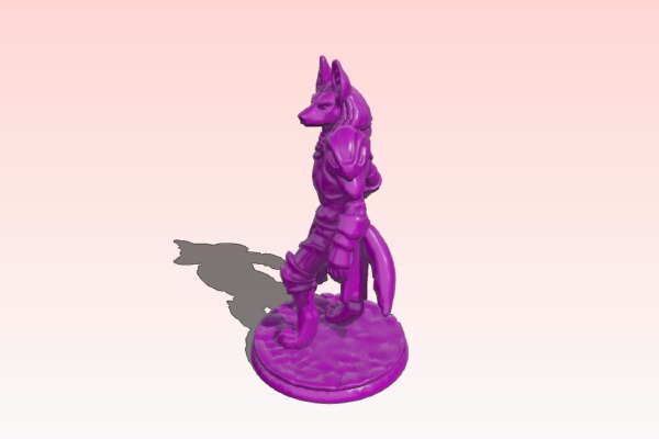 RPG Miniature - Khenra | 3d print model