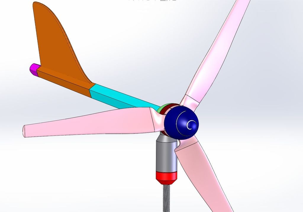 Small wind turbine MK2 windmill