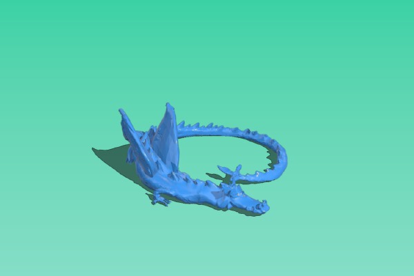 Original Smaug Dragon Tolkien Lord of the Rings LOTR 25mm The Hobbit Dungeons and Dragons | 3d print model