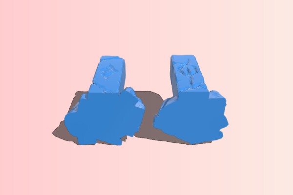 Stone demon symbols | 3d print model