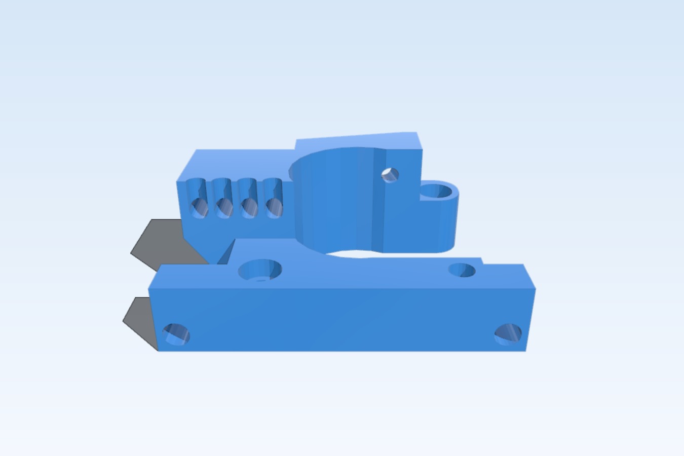 Minimal MK7, 623 Bearing, Binder Clip Extruder