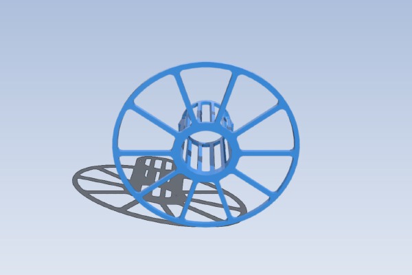 Cable winder - small | 3d print model