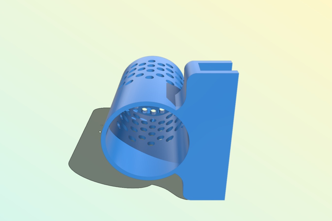 Frozen fish food ring