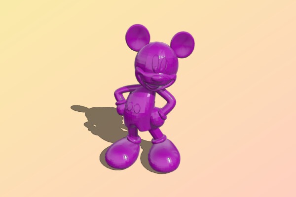 Mickey Mouse | 3d print model
