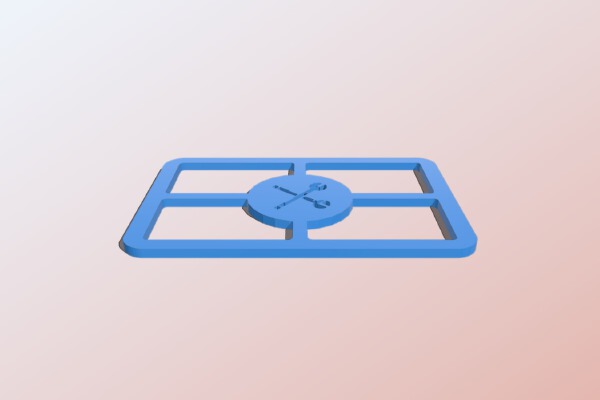 x wing upgrade card holder (ffg size) | 3d print model