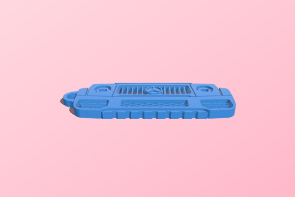 Mercedes-Benz G-Class (W463 2nd Gen) - Key Chain | 3d print model