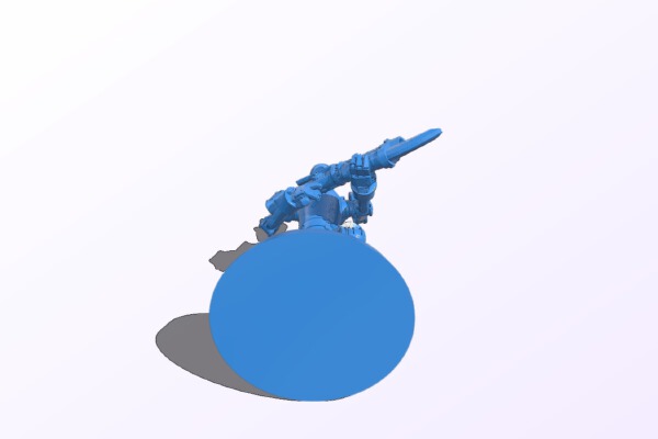 Automated Foot Soldier | 3d print model