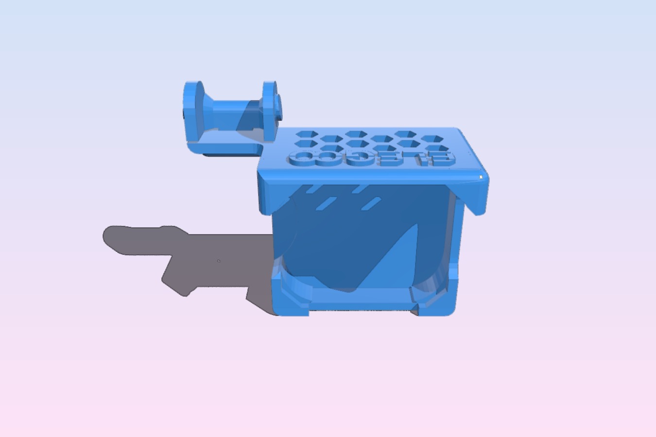 Elegoo neptune 2 motor cap remix