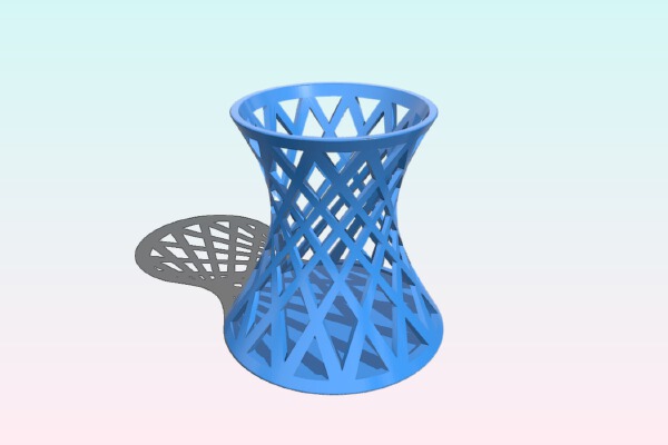 Hyperboloid Pencil Holder | 3d print model