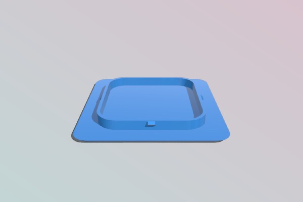 XYZPrinting DaVinci 1.0 Inside Hole Cap | 3d print model
