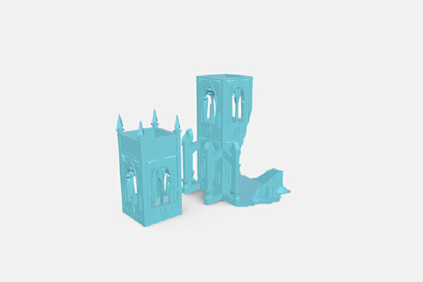 Warhammer Terrain Dice Tower | 3d print model