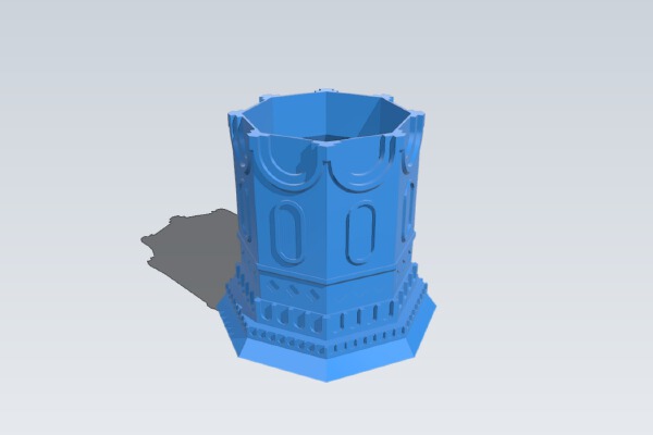 St Basil's Cathedral Tower - Repaired | 3d print model