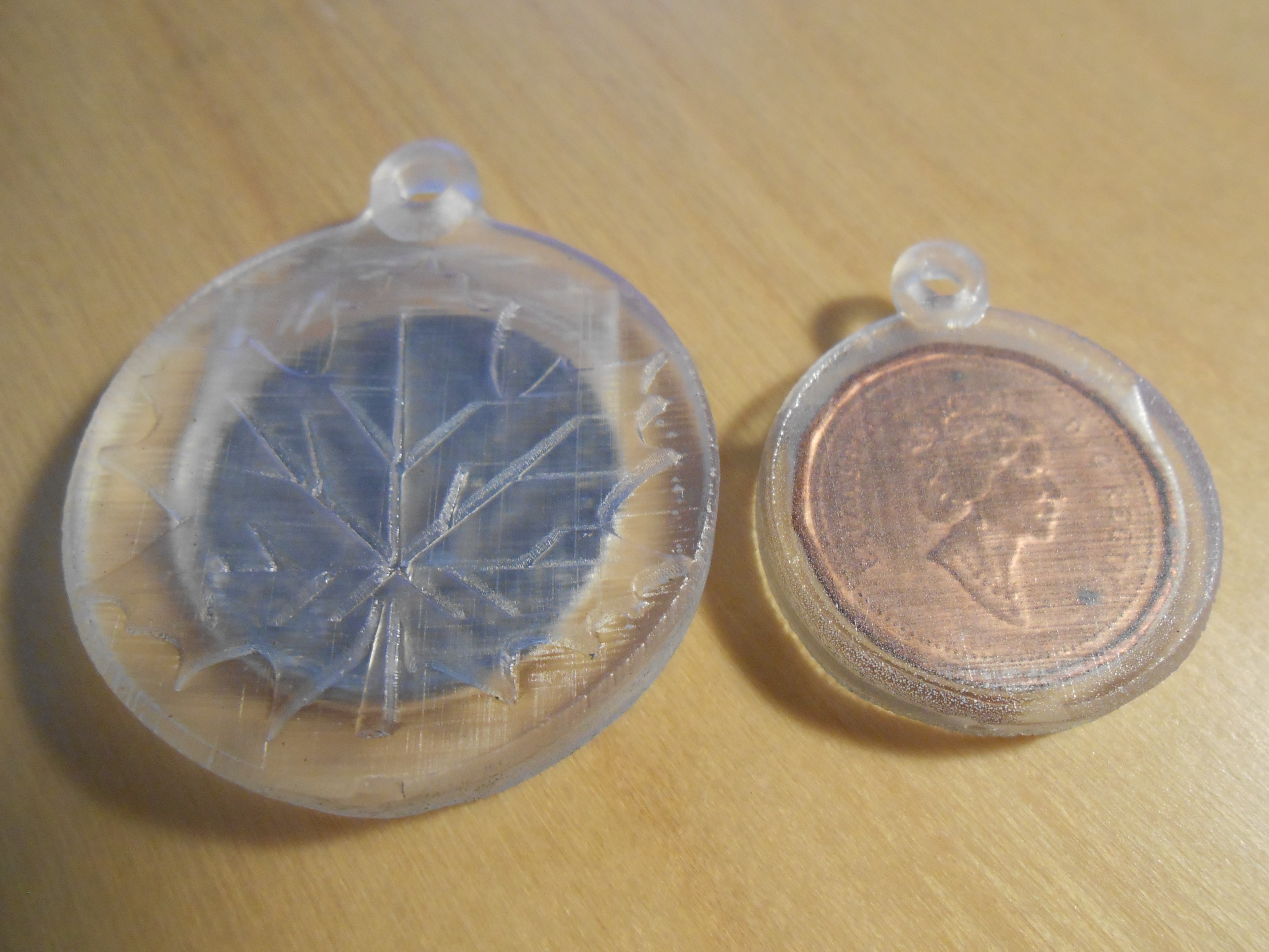 Canadian Coin Necklace Charms