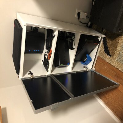 Ventilation System for IKEA Billy bookcase | 3d print model