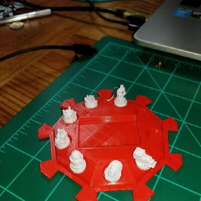 Mexican train dominoes set | 3d print model