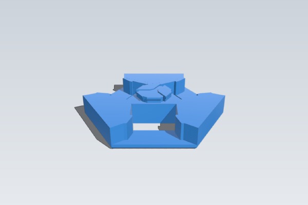 Axolote Hex - Frames | 3d print model