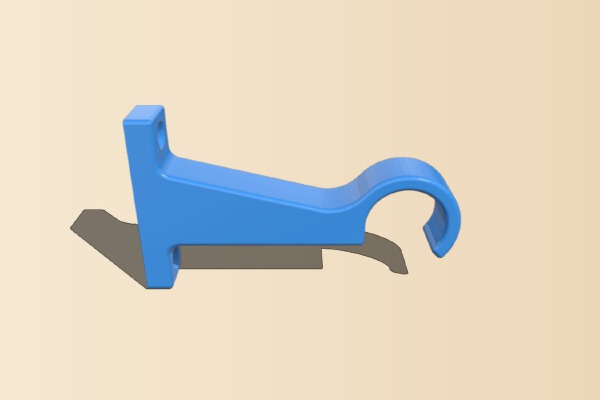 16mm Curtain Rod Holder | 3d print model