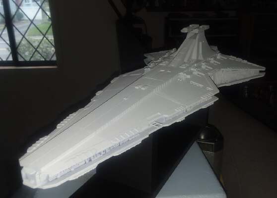 Star Wars Large Scale Venator Star Destroyer | 3d print model