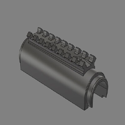 E&L Front hand guard RIS | 3d print model