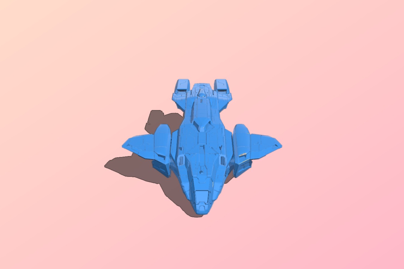 Halo Ground Command Pelican 1:300