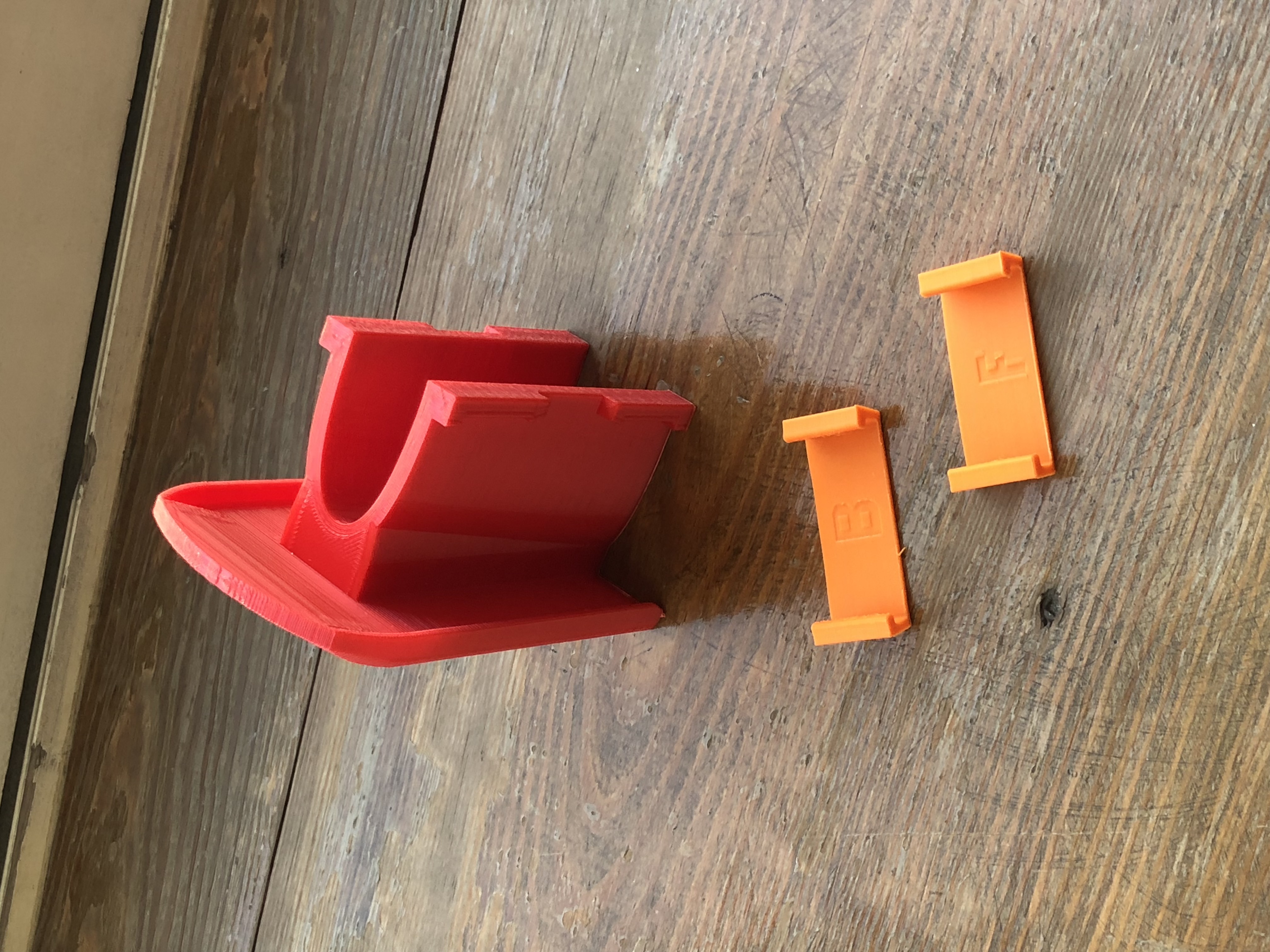 Office Chair Footrests (Herman Miller Mirra v1)