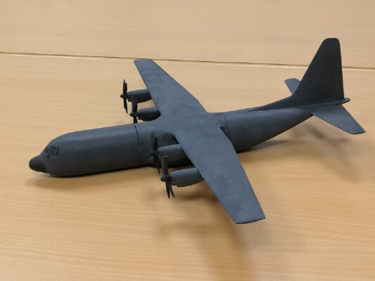 C 130 Hercules Cargo Plane | 3d print model