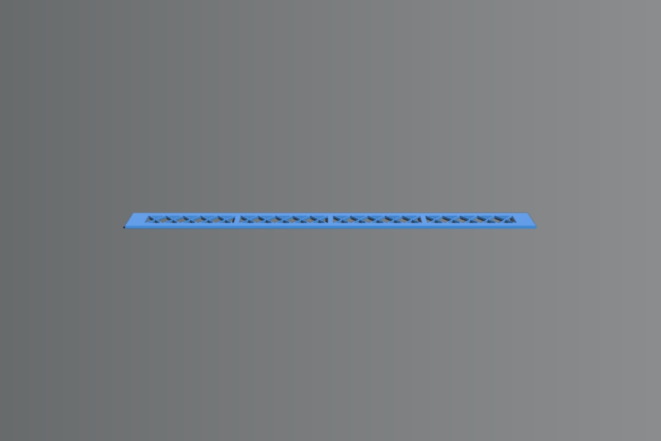 Fence for ornamental profile