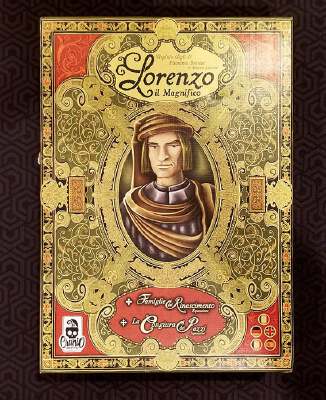 Lorenzo il Magnifico Big Box Insert_Organizer | 3d print model